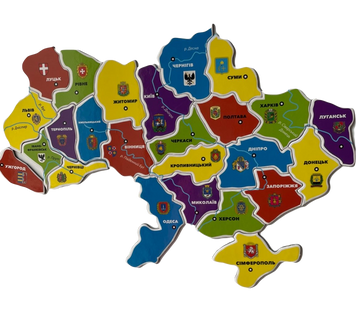 Мапа України магнітна 65 фото